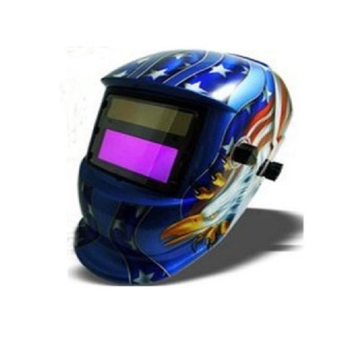 Welding Helmet-Blue Eagle Flag USA