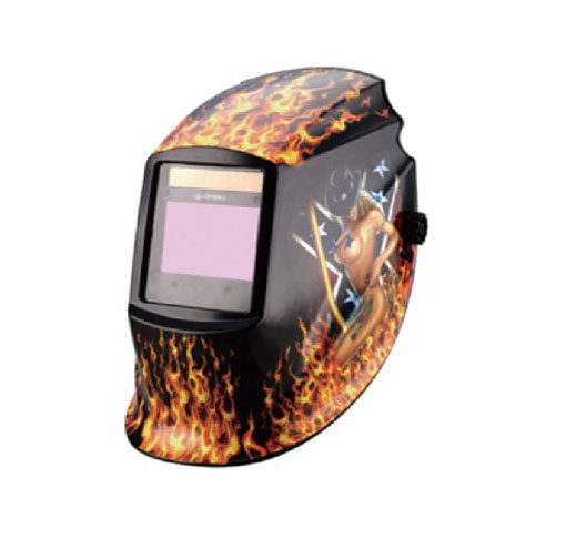 Auto Darkening & Solar Power Weldin g Helmet