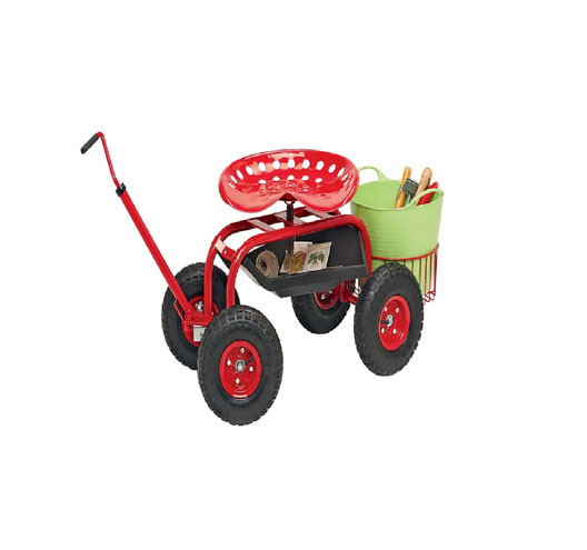 Garden Cart With Tool Tray		