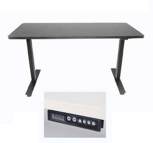 Single Motor Two-stage Steel Lifting Desk With Memory Controller