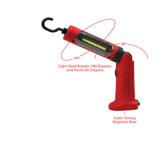 3W COB  Rechargeable Work Light	