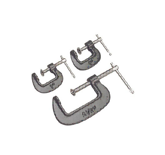 3-pc. Mini “C” Clamp Set