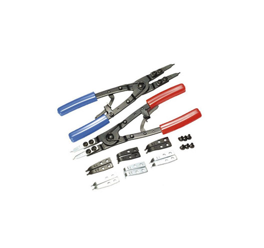 Replaceable Tip Circlip Plier Set