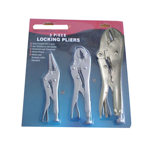 3pcs Locking Plier Set