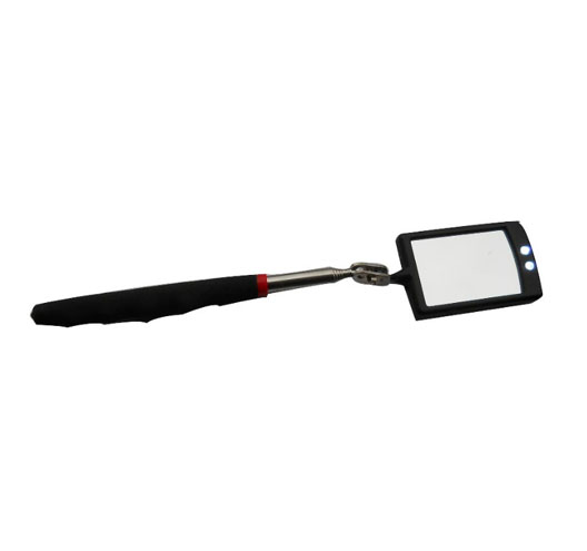TELESCOPING INSPECTION MIRROR with 2LED