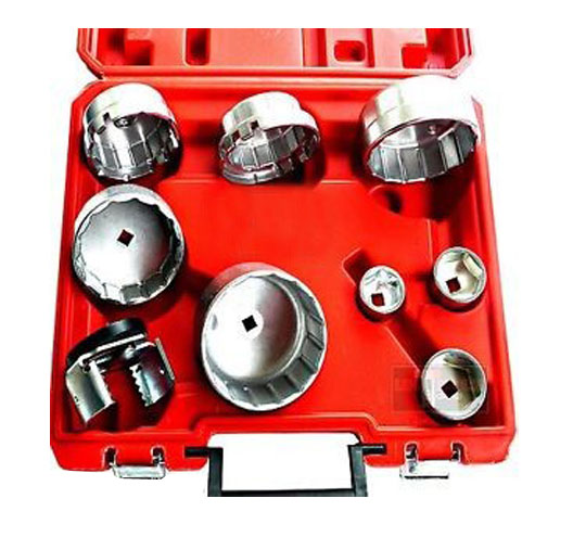 9pc Oil Filter Wrench Set