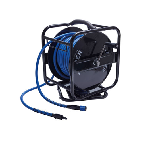 50 ft. x 3/8 in. Manual 360° Swivel Air Hose Reel With Hybrid Air Hose