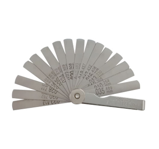 17pcs Mn Feeler Gauge