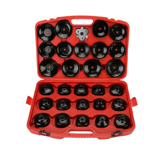 30pc Cap Type Oil Filter Set