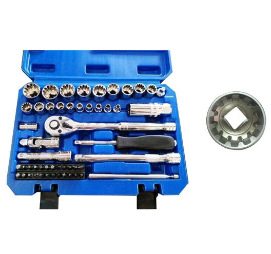 52PCS 1/4"&3/8" Dr. Multi-Fit Socket Set