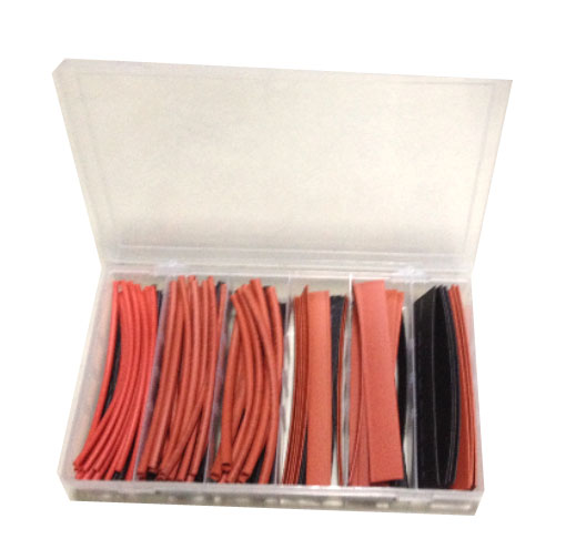 88pc Double Wall Heat Shrink Tube Assortment --- PE  UL Approved