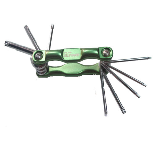 8pc Folding Torx Key Set