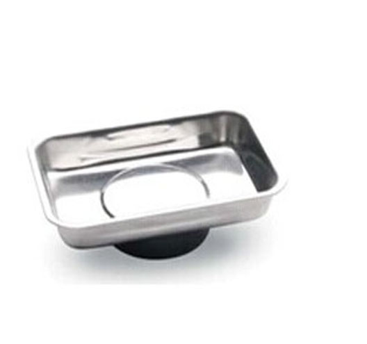 Stainless Steel Magnetic Parts Tray - 63x93mm (2-1/2”x3-3/4”)