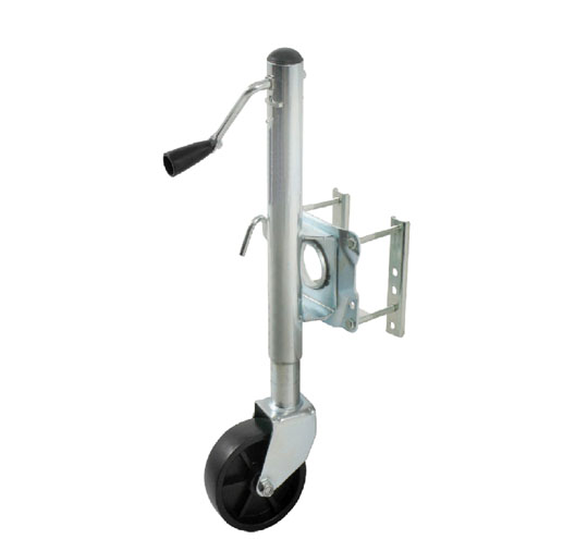 Side Mounted Swivel Jack Wheel Sidewind 1000lbs