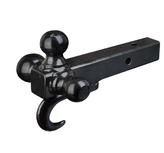 Tri-Ball Mounts Full Powder Coated Solid shank