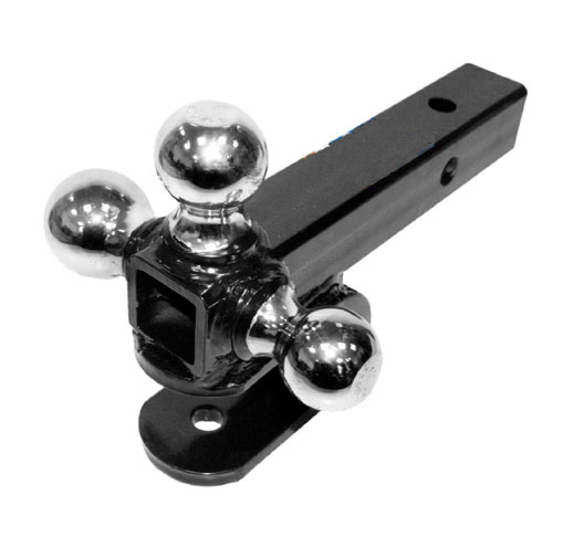 3-in-1 Receiver With Clevis Mount Cr. Ball Solid