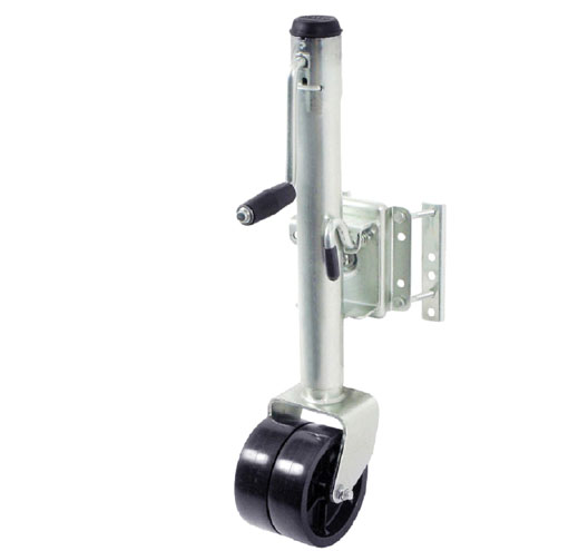 Trailer Jack Sidewind Double Wheel 1500lbs