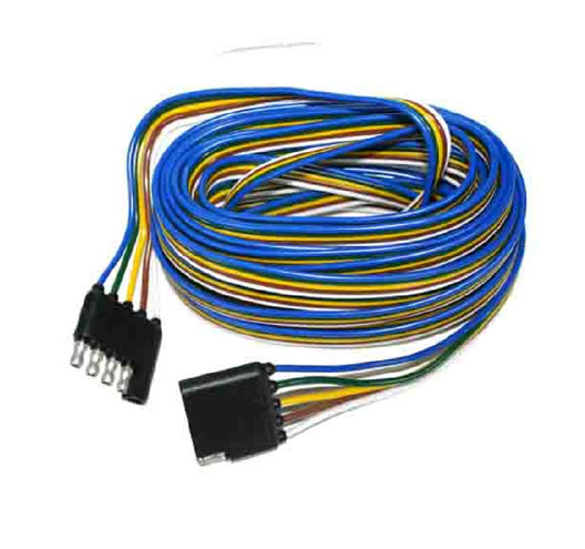 25ft 5-way Flat Extension Wire
