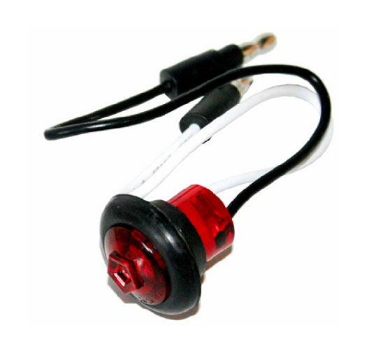 3/4" LED Marker Light Red