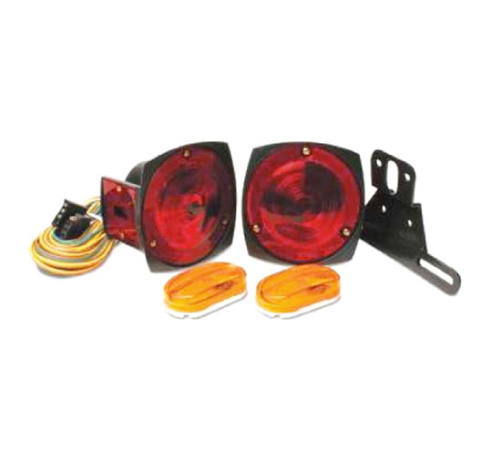 12V Trailer light kit under 80" with sider markers