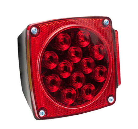 Right LED Square Light Trailer Under 80"