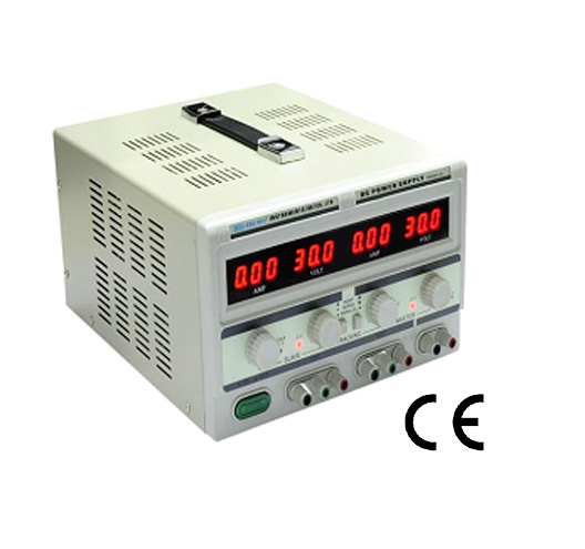 2 X 0-30V , 2 X 0-3A  DC Power Supply