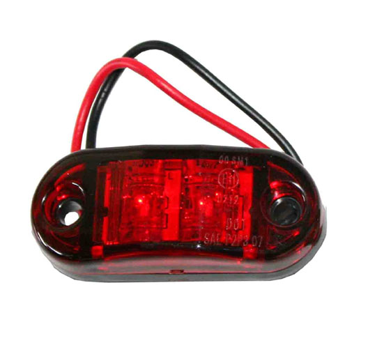 2 Diode LED RED 2.5