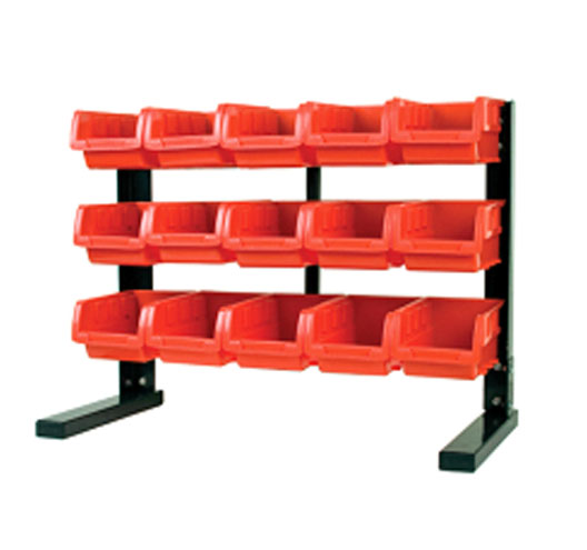 15 Bin Table Top Storage Rack