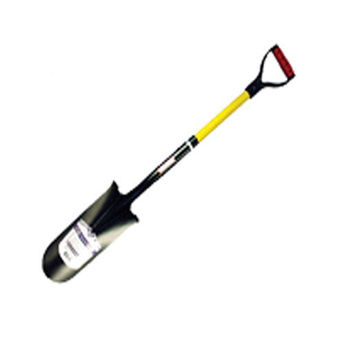 5-1/2"x14-1/2" F/G LONG HANDLE DRAIN SPADE SHOVEL