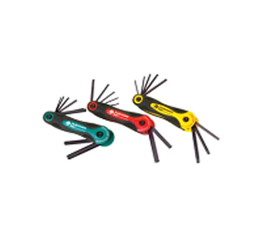 3pc Folding Key Set
