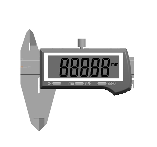  IP54 Electronic Digital Caliper  0-150MM / 0-6"
