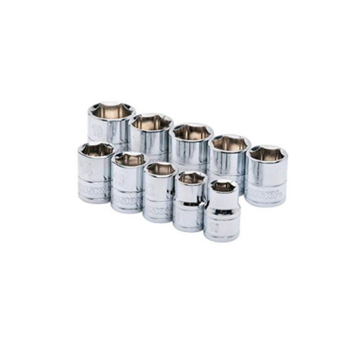 10PCS 3/8"DR. Shallow Socket Set