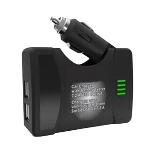 Car Charger With 4pcs USB Outlets