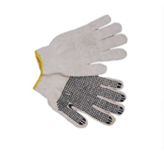 Single PVC Dotted Glove