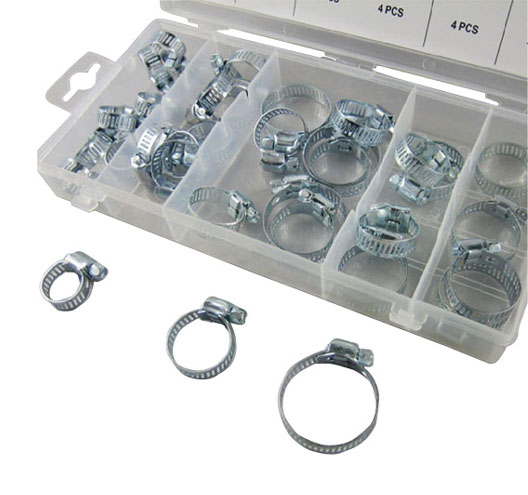 34pc Hose Clamp Assortment