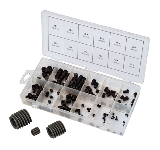 150pcs SAE Grub Screw Assortment