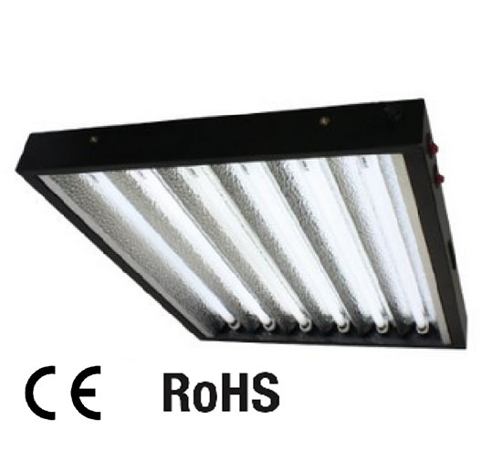 2 feet Hydroponics  24W T5 Fluorescent Light Fixture  - 6 Tube