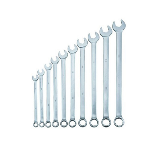 10PC V-CUT MAX TORQ COMBINATION WRENCH SET