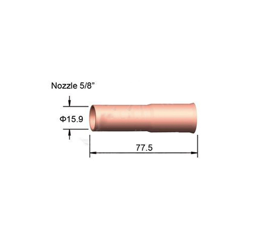 5/8" Tweco Nozzle