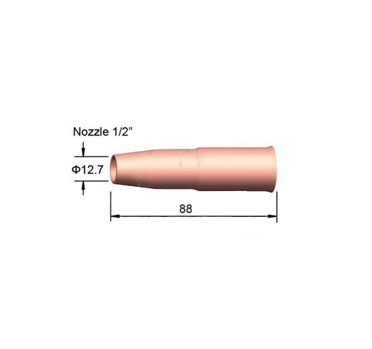 1/2" Tweco Nozzle