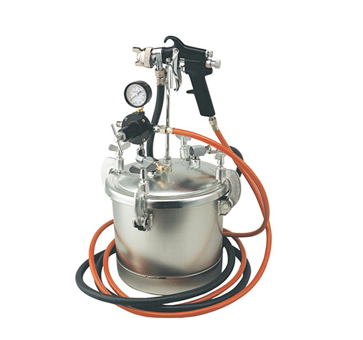 8L Paint Tank With High Pressure Spray Gun