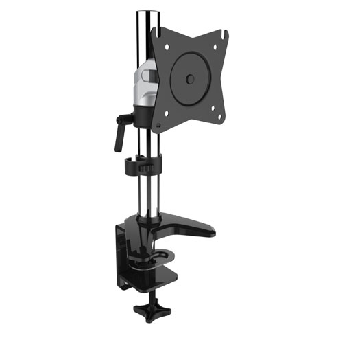 Single LCD Monitor Desk Mount Stand For 1 Screen Up To 27"