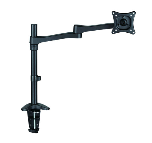 Dual LCD Monitor Desk Mount Stand For 1 Screen Up To 27"