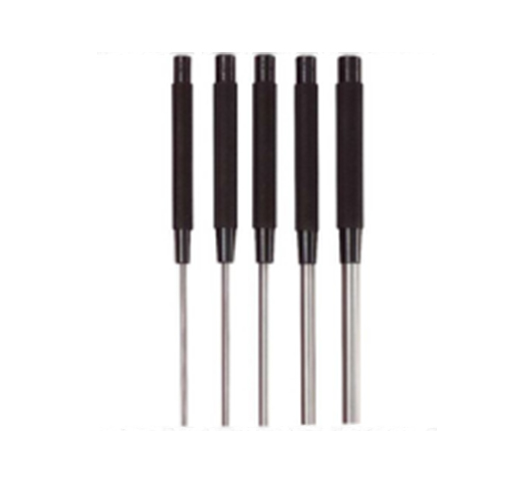 5pc 8" Pin Punch Set with Roll Up Pouch