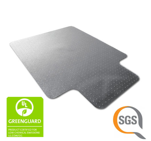 Chair Mats With Lip For Carpet With Spikess- 2.5mm thickness