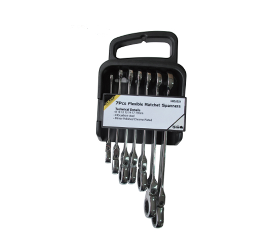 7pcs Flexible Ratchet Spanners