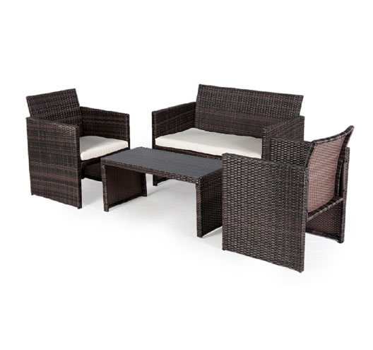 4PC Rattan Furniture Set