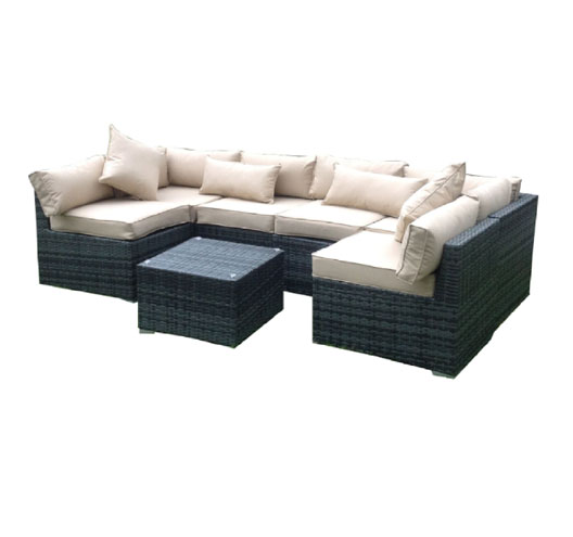 7 PC Rattan Furniture Set