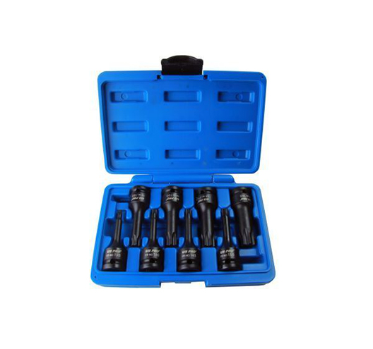 8pcs 1/2" Impact Torx Socket Set