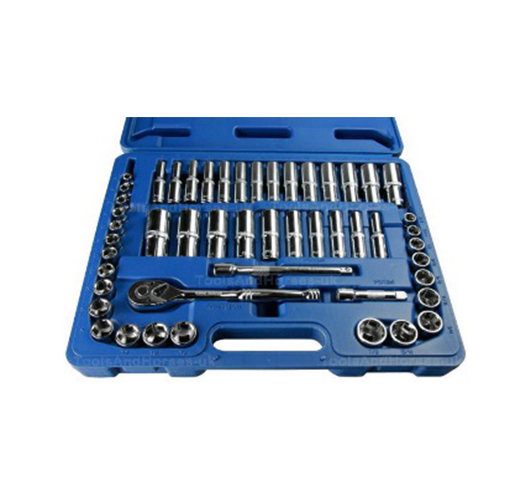 50pcs Metric 3/8" Sq Drive Socket Set